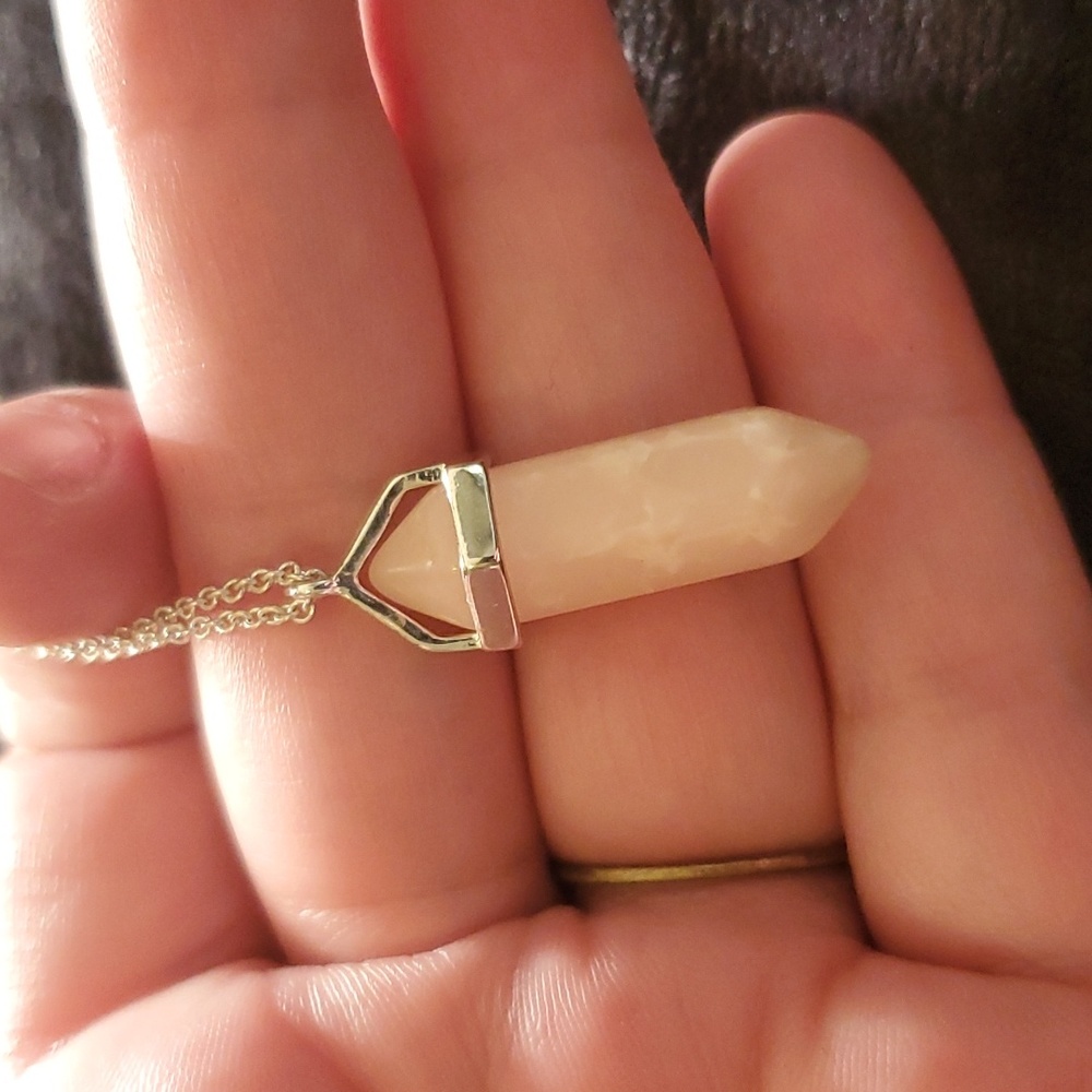 Pink Crystal Necklace